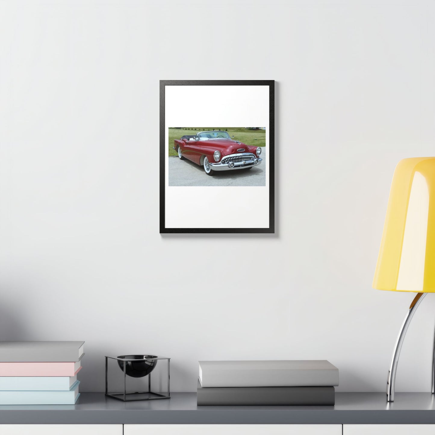 Vintage 1953 Buick Roadmaster Convertible Poster | Framed Poster