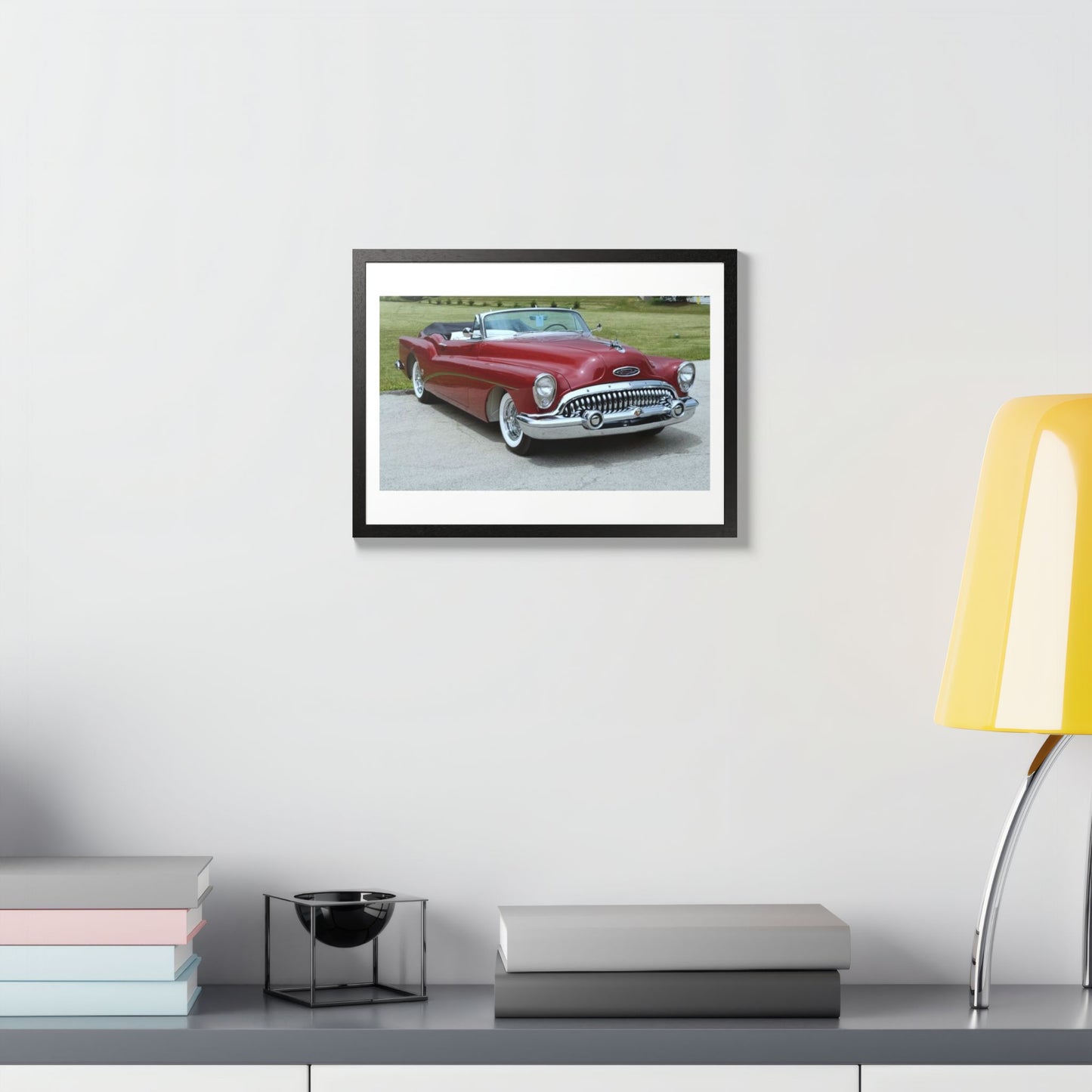 Vintage 1953 Buick Roadmaster Convertible Poster | Framed Poster