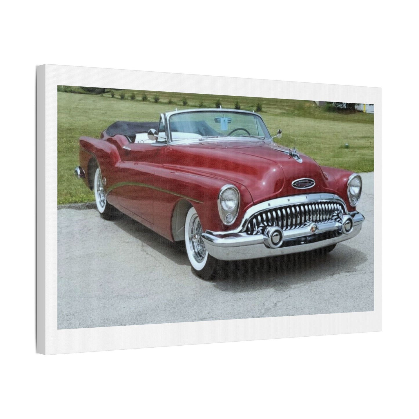 Vintage 1953 Buick Roadmaster Convertible Satin Canvas