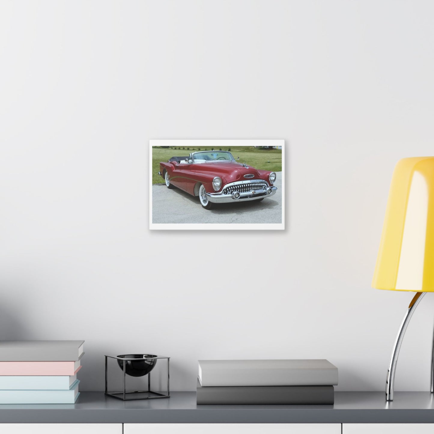 Classic 1953 Buick Roadmaster Convertible Canvas | Vintage Automobile Wall Art