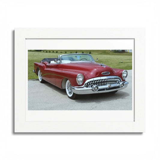 Vintage 1953 Buick Roadmaster Convertible Poster | Framed Poster