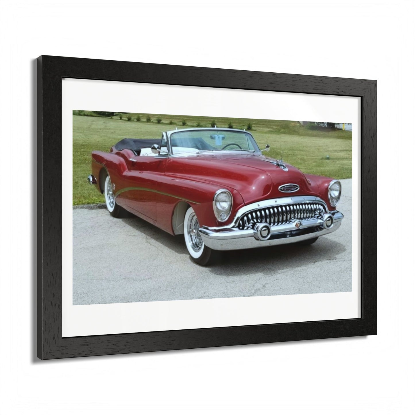 Vintage 1953 Buick Roadmaster Convertible Poster | Framed Poster