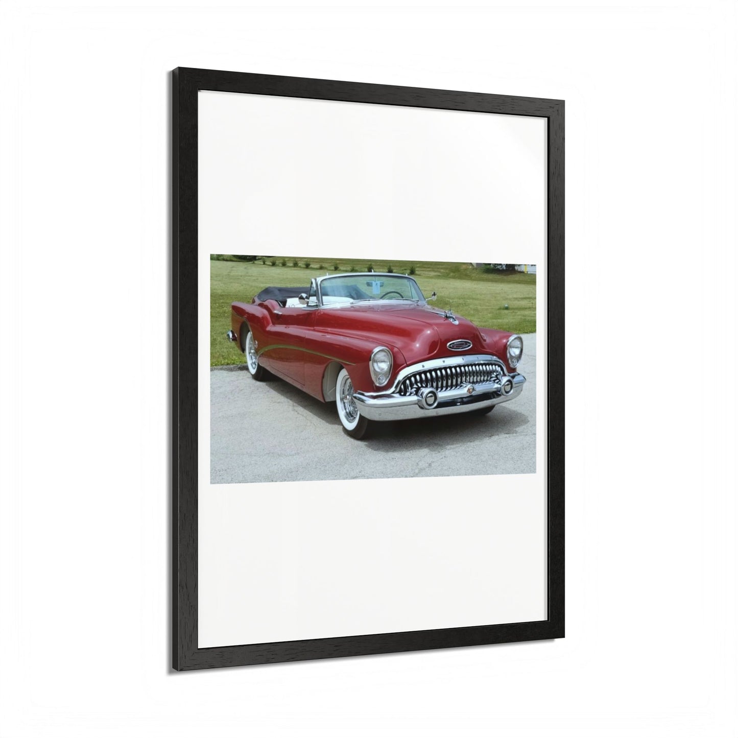 Vintage 1953 Buick Roadmaster Convertible Poster | Framed Poster