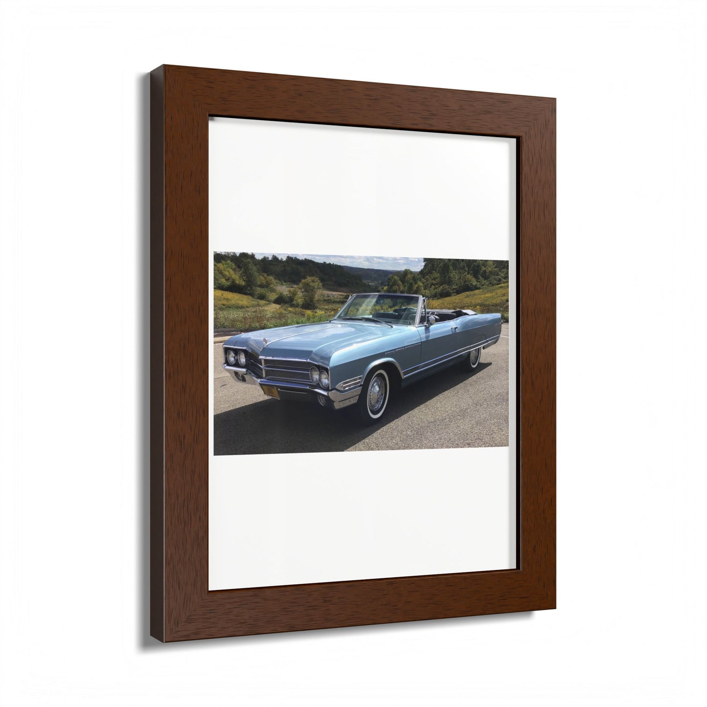 Classic 1965 Buick Electra 225 Convertible Framed Poster | Vintage Automobile Wall Art