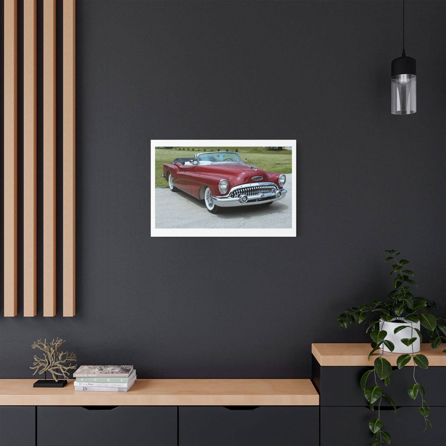 Vintage 1953 Buick Roadmaster Convertible Satin Canvas