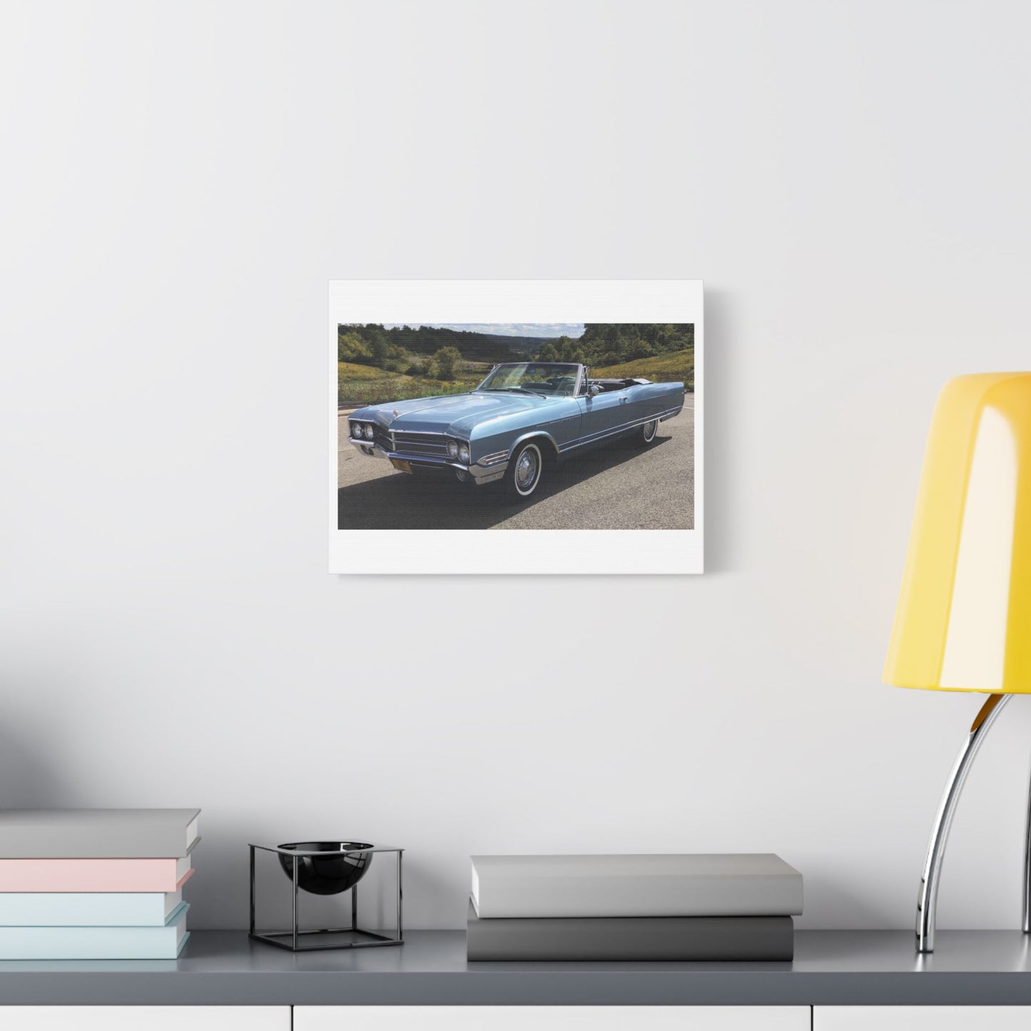 Vintage 1965 Buick Electra 225 Convertible Classic Car Satin Canvas