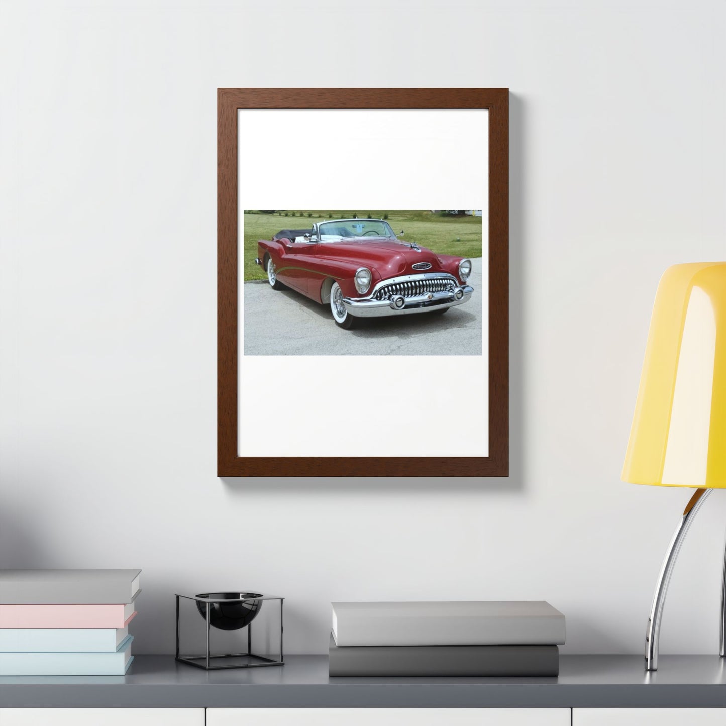 Vintage 1953 Buick Roadmaster Convertible Poster | Framed Poster