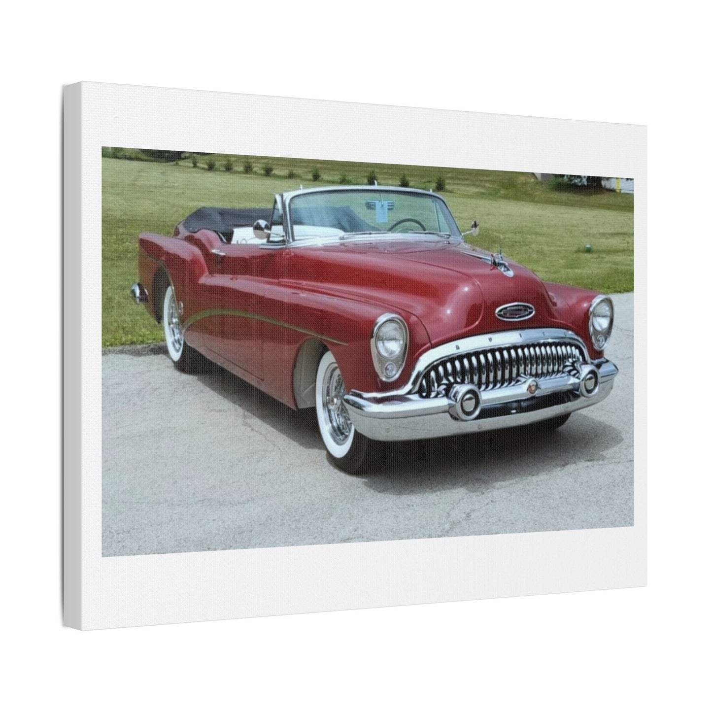 Vintage 1953 Buick Roadmaster Convertible Satin Canvas