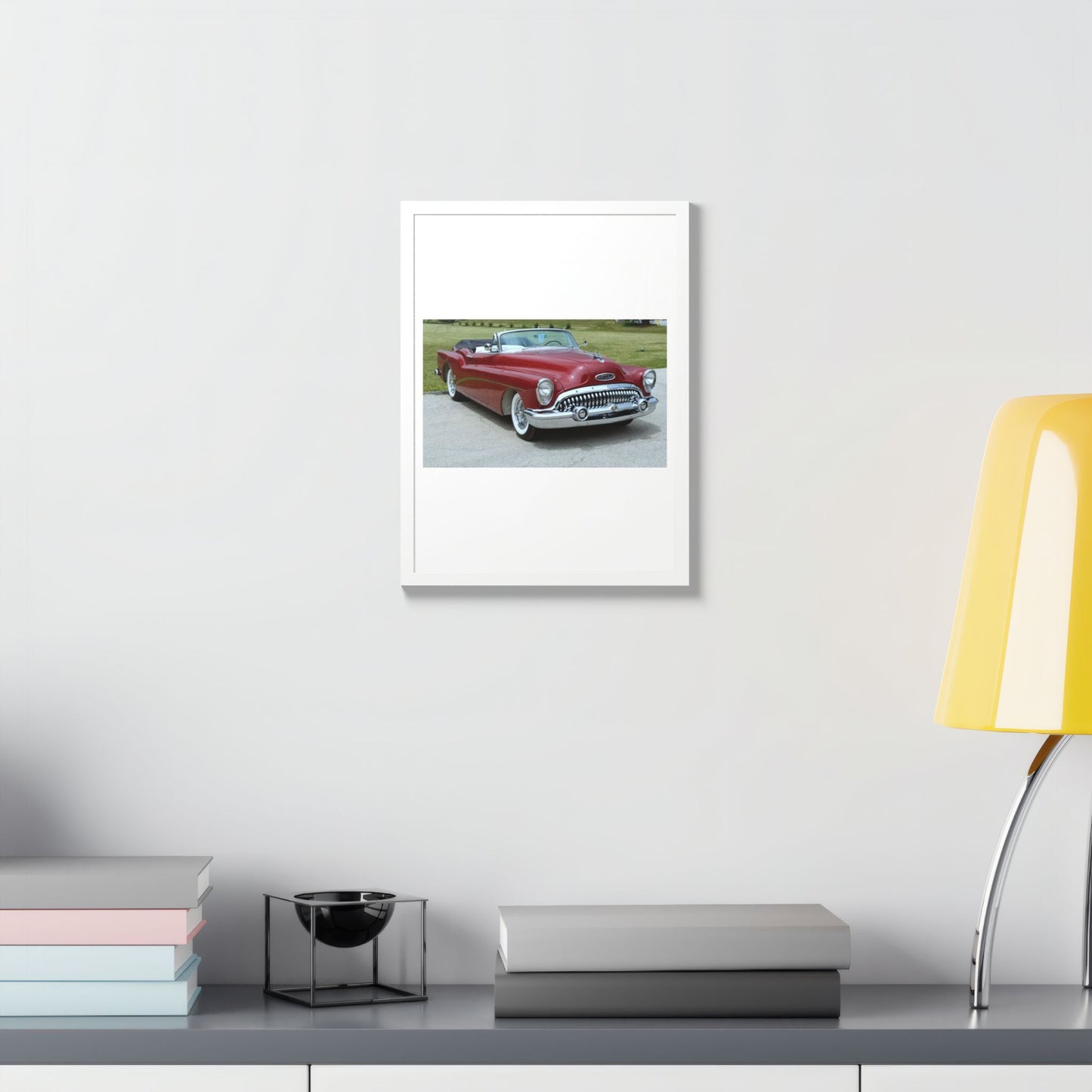 Vintage 1953 Buick Roadmaster Convertible Poster | Framed Poster