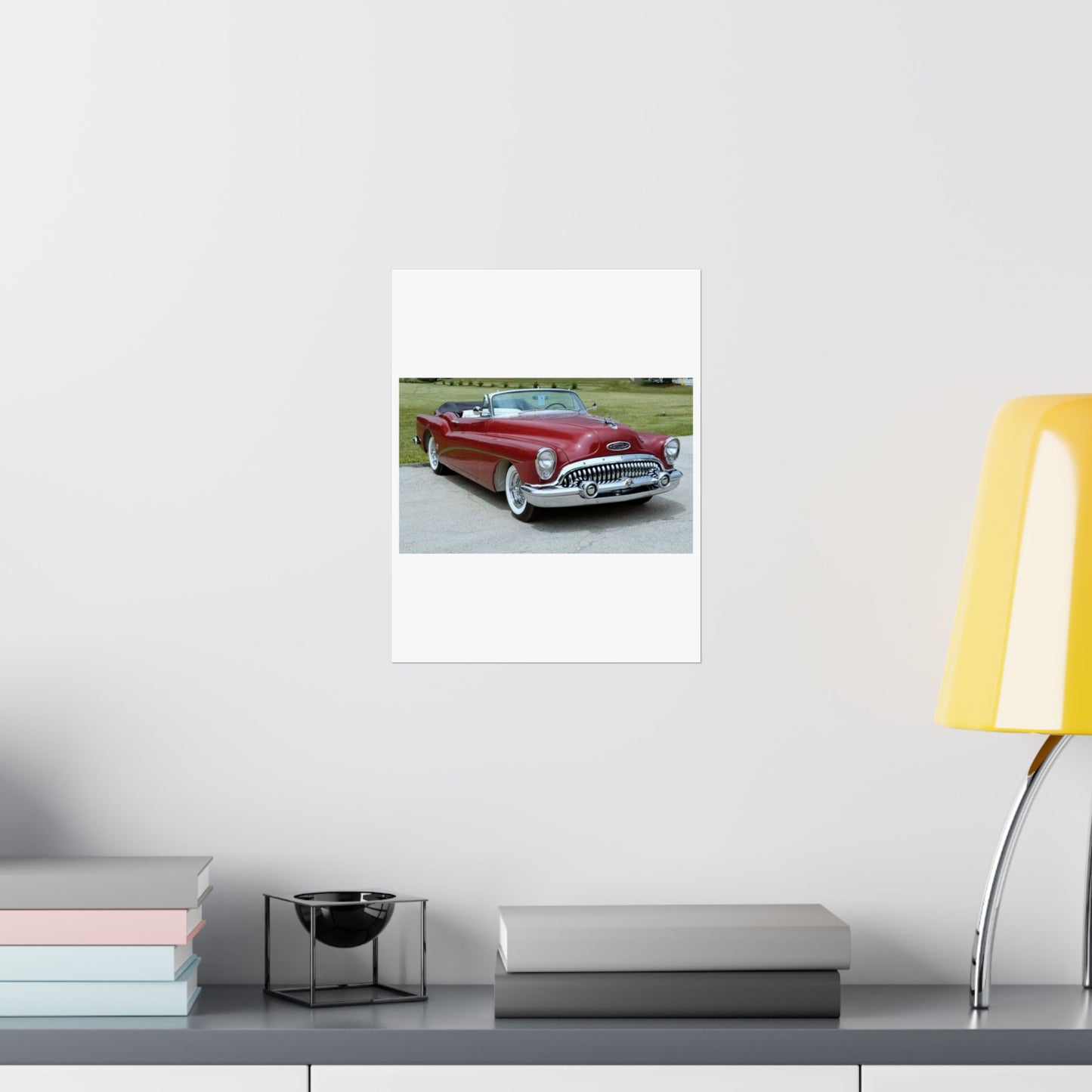 Classic 1953 Buick Roadmaster Convertible  Satin Poster