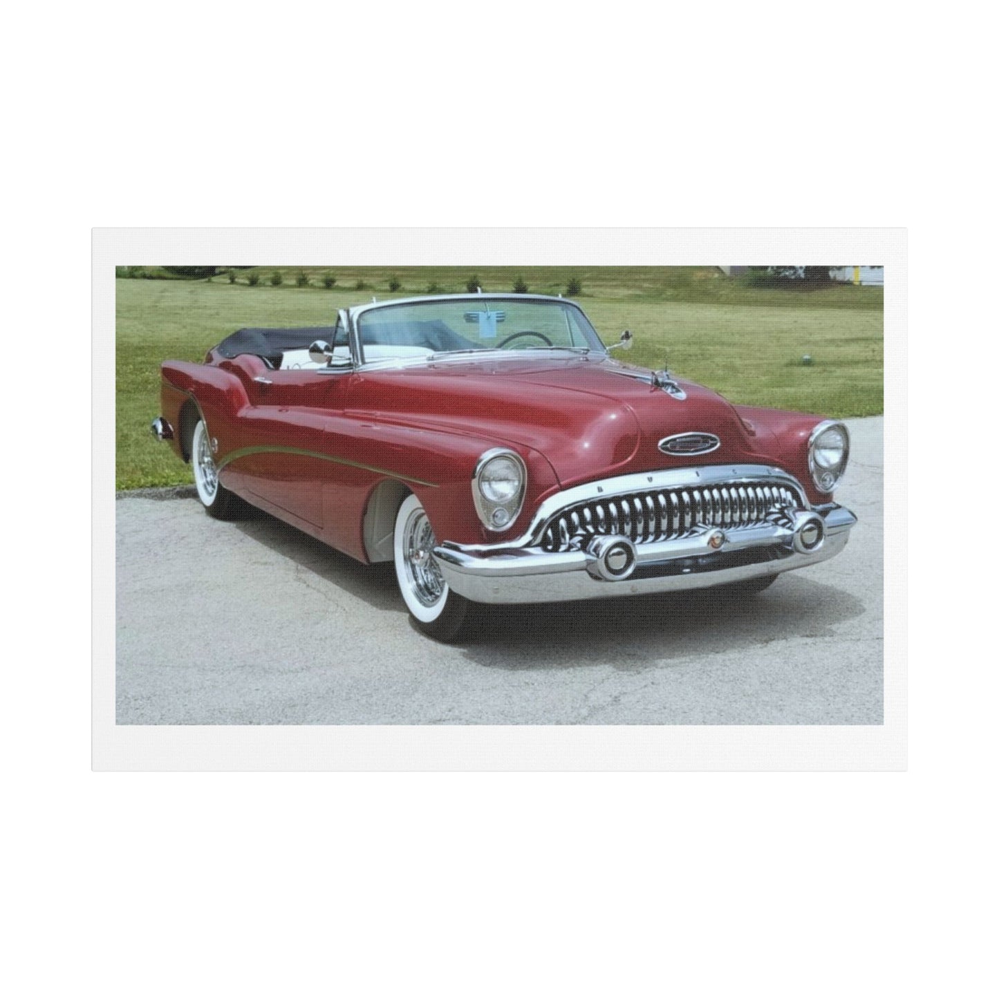 Vintage 1953 Buick Roadmaster Convertible Satin Canvas
