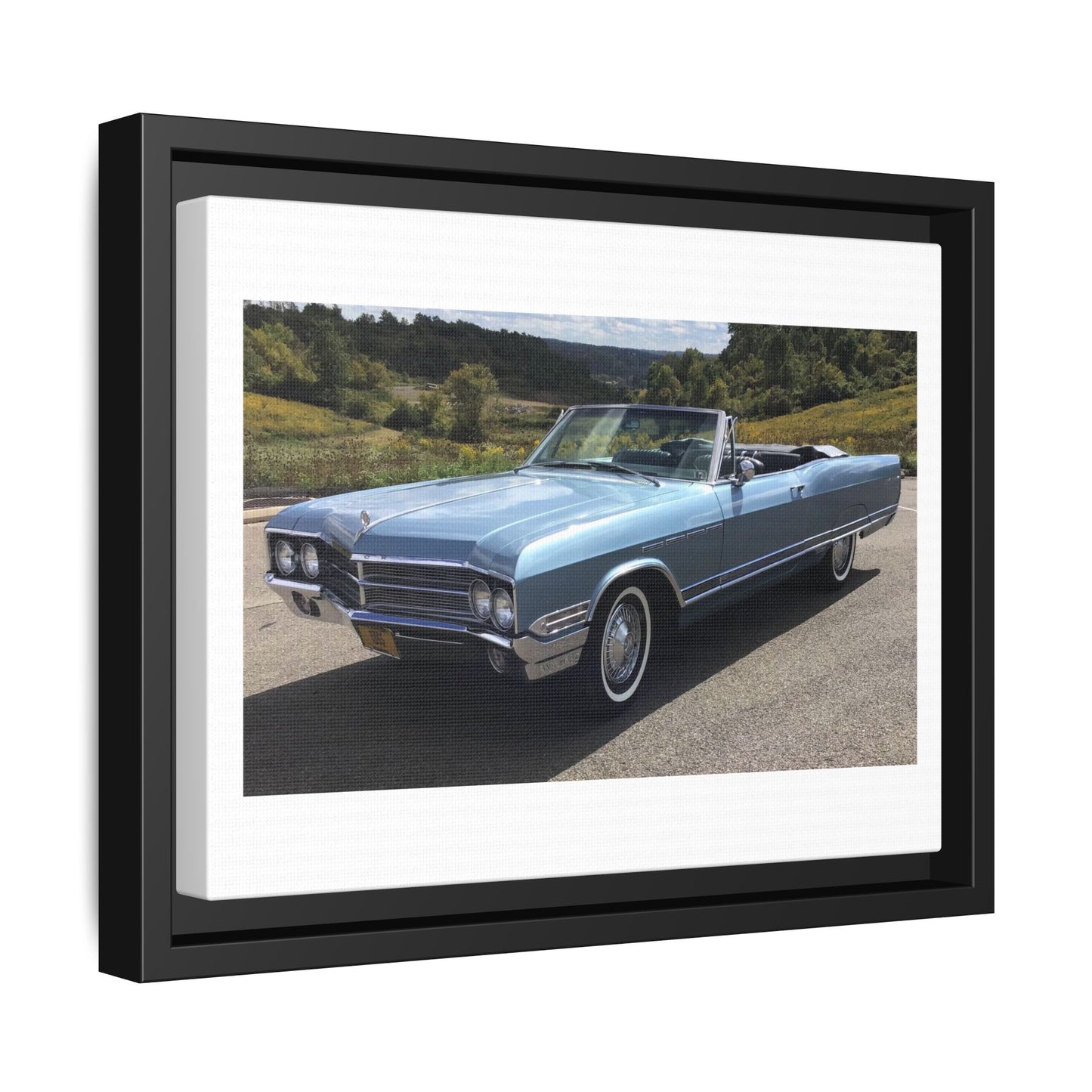 Vintage 1965 Buick Electra 225 Classic Convertible Canvas | Matte Framed Car Wall Art