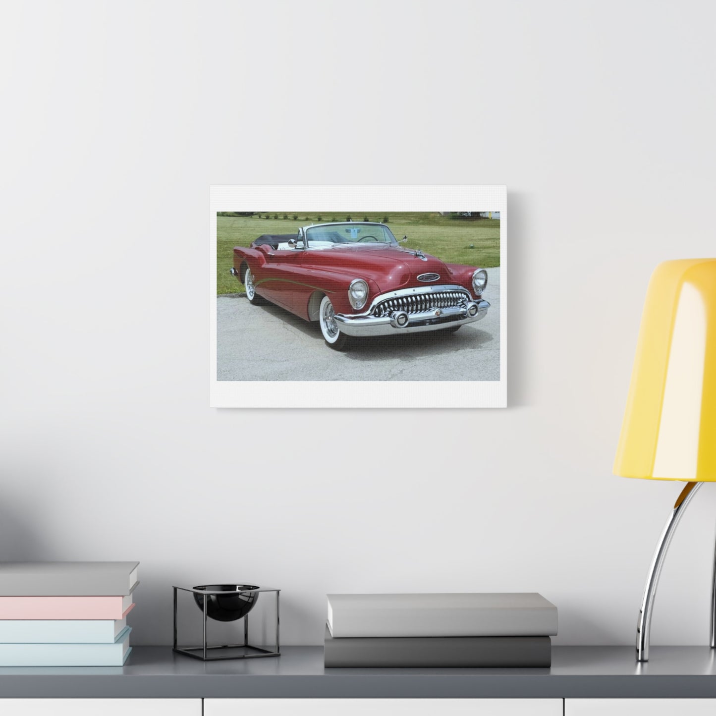 Classic 1953 Buick Roadmaster Convertible Canvas | Vintage Car Wall Art, Matte Stretched Canvas