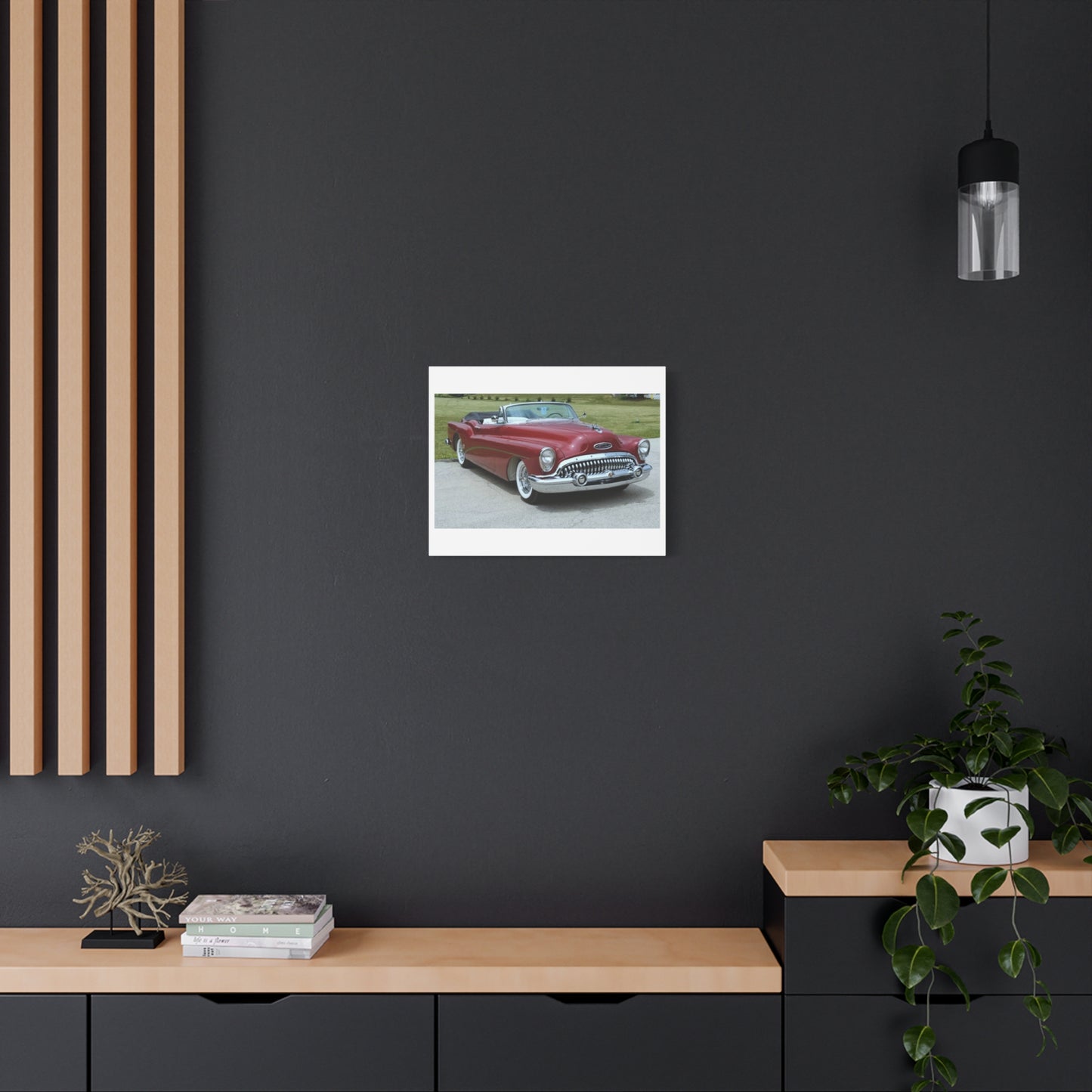 Classic 1953 Buick Roadmaster Convertible Canvas | Vintage Car Wall Art, Matte Stretched Canvas