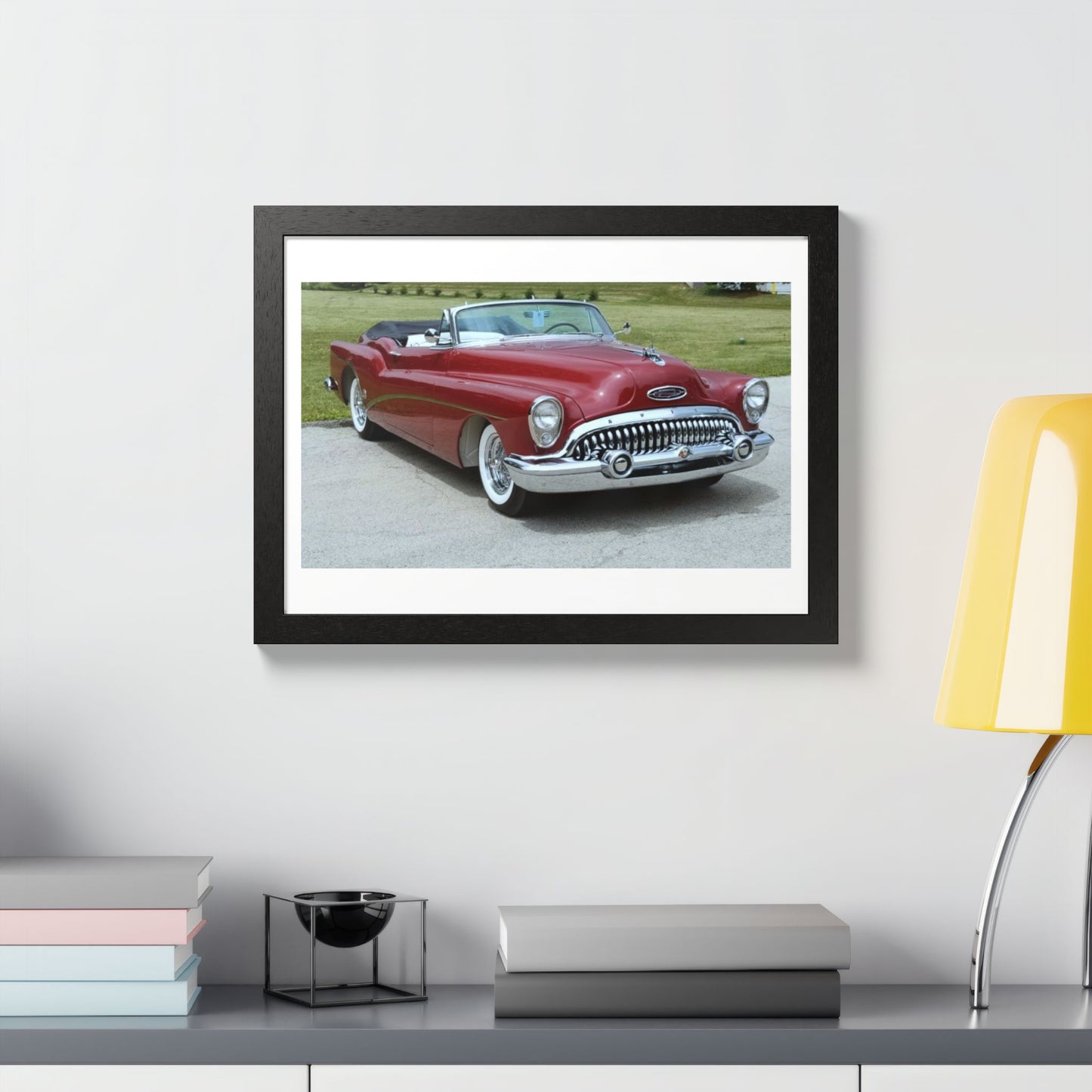 Vintage 1953 Buick Roadmaster Convertible Poster | Framed Poster