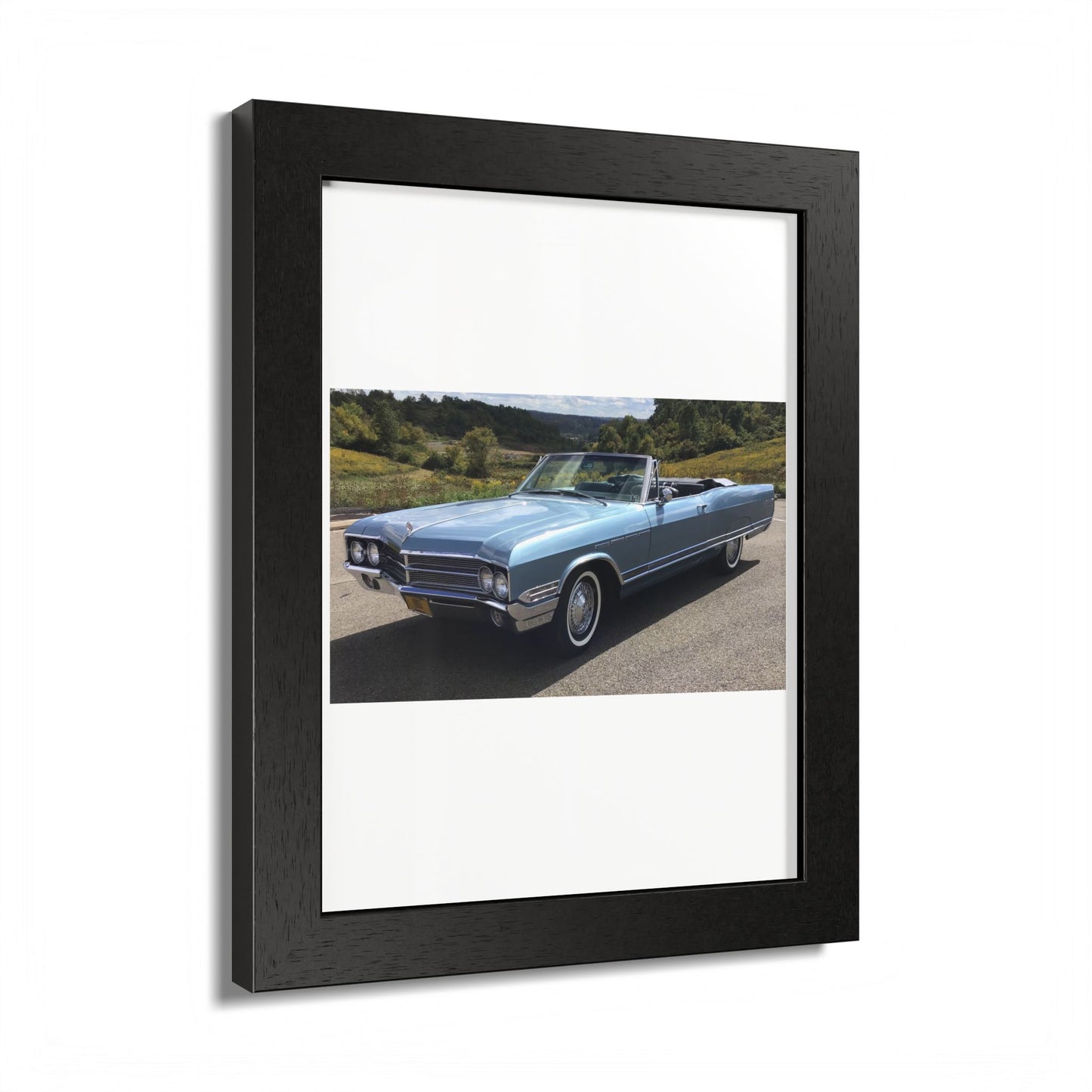 Classic 1965 Buick Electra 225 Convertible Framed Poster | Vintage Automobile Wall Art