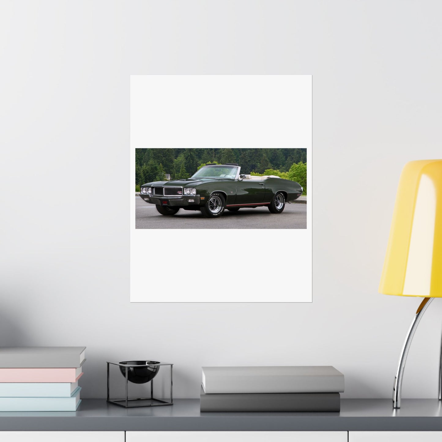 Classic 1970 Buick Skylark Stage 1 Convertible Poster | Satin Poster (210gsm)