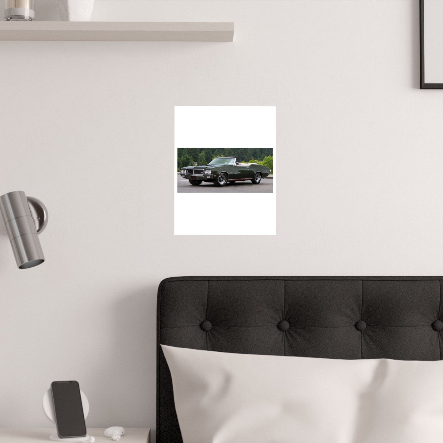 Classic 1970 Buick Skylark Stage 1 Convertible Poster | Satin Poster (210gsm)