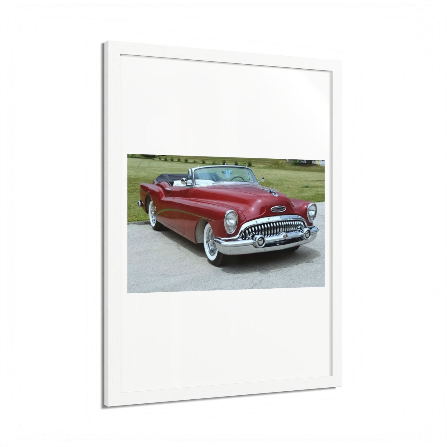 Vintage 1953 Buick Roadmaster Convertible Poster | Framed Poster
