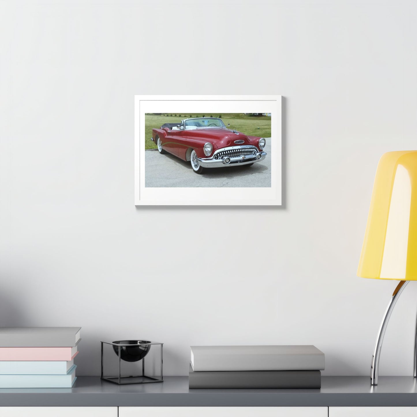 Vintage 1953 Buick Roadmaster Convertible Poster | Framed Poster
