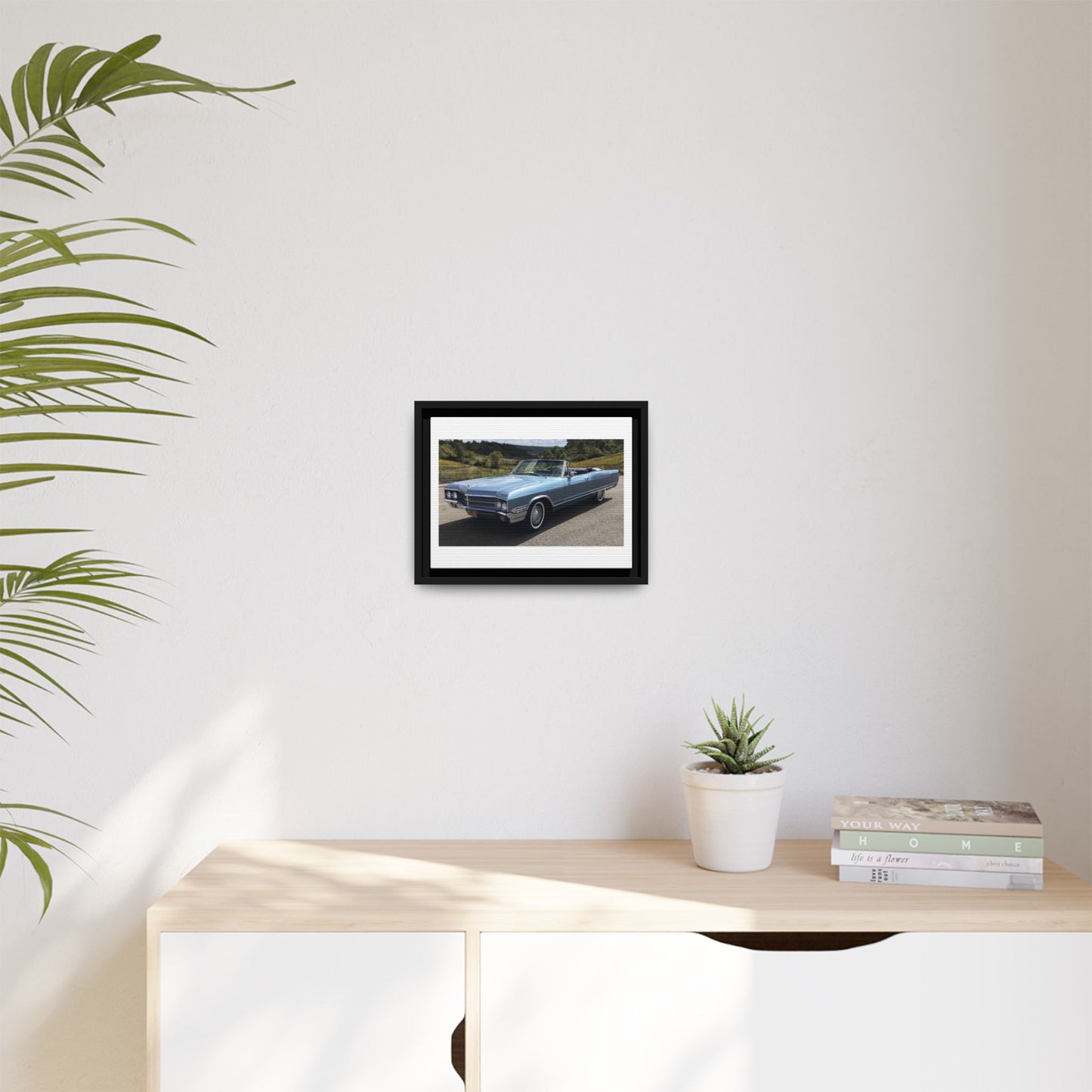 Vintage 1965 Buick Electra 225 Classic Convertible Canvas | Matte Framed Car Wall Art