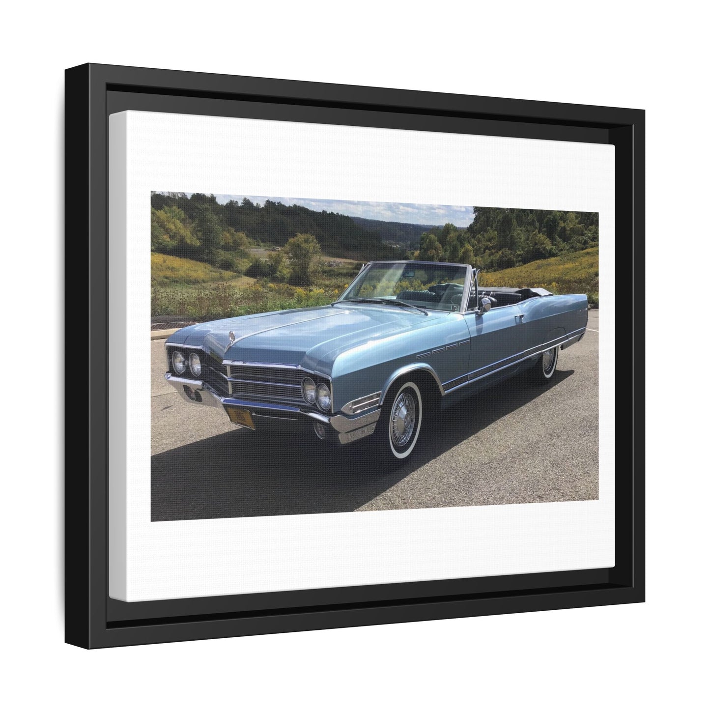 Vintage 1965 Buick Electra 225 Classic Convertible Canvas | Matte Framed Car Wall Art
