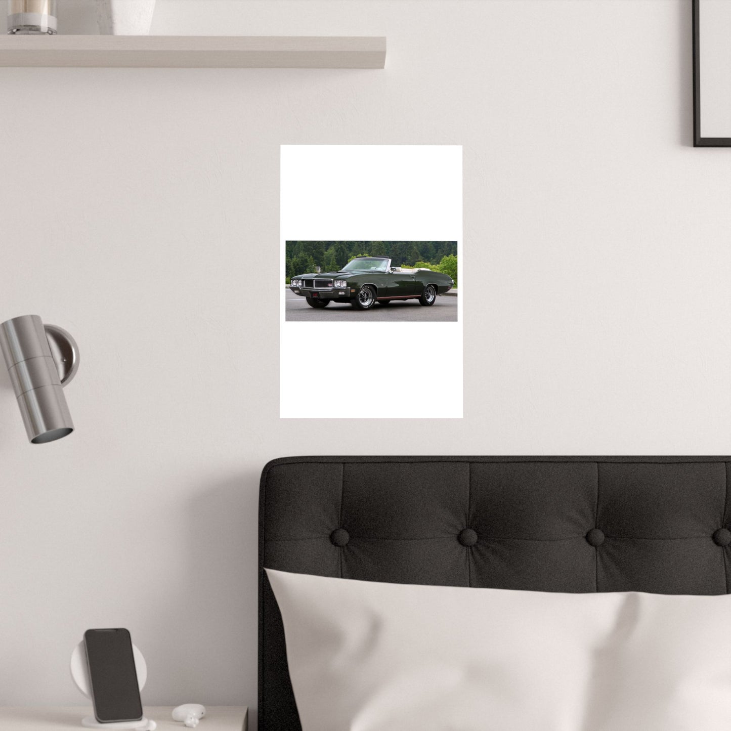 Classic 1970 Buick Skylark Stage 1 Convertible Poster | Satin Poster (210gsm)