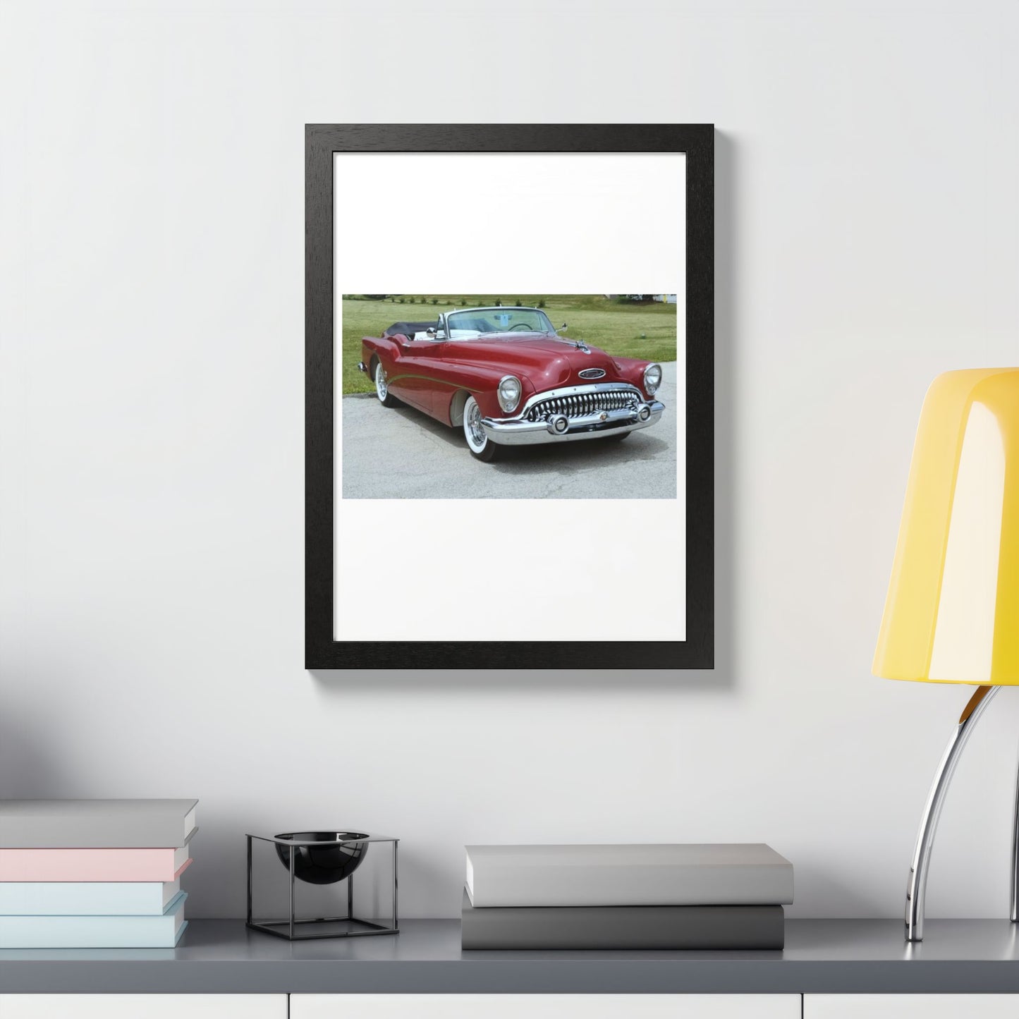 Vintage 1953 Buick Roadmaster Convertible Poster | Framed Poster