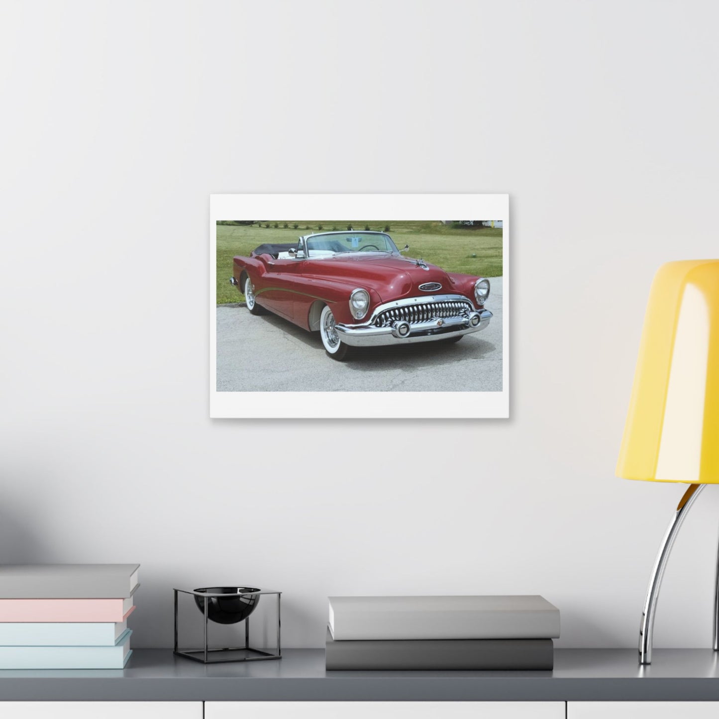 Classic 1953 Buick Roadmaster Convertible Canvas | Vintage Automobile Wall Art