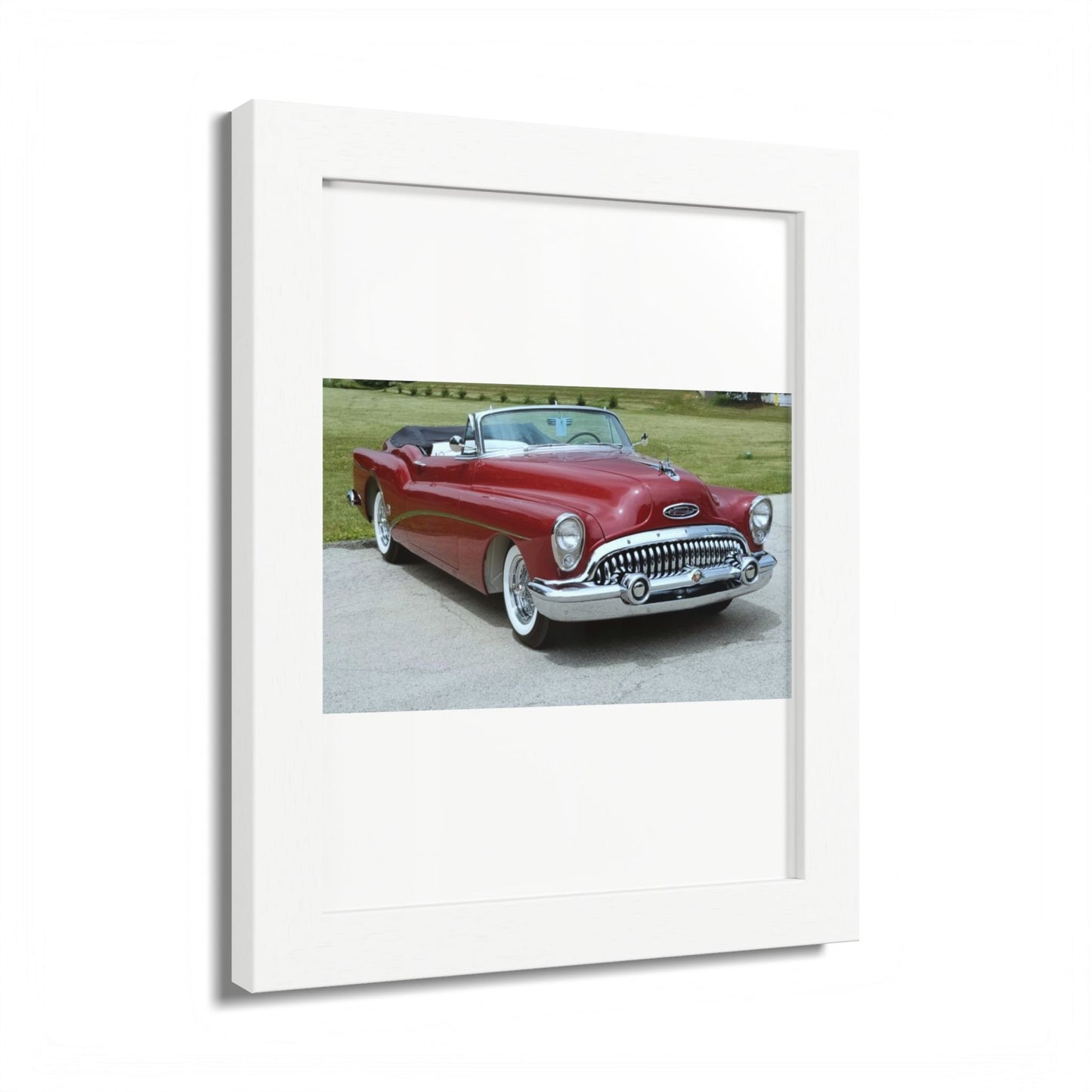 Vintage 1953 Buick Roadmaster Convertible Poster | Framed Poster