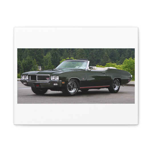 Classic 1970 Buick Skylark GS455 Stage 1 Muscle Car Convertible Canvas