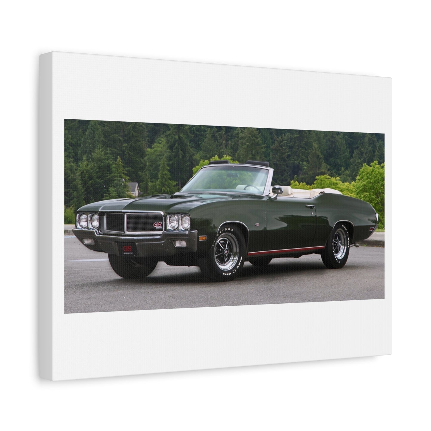 Classic 1970 Buick Skylark GS455 Stage 1 Muscle Car Convertible Canvas