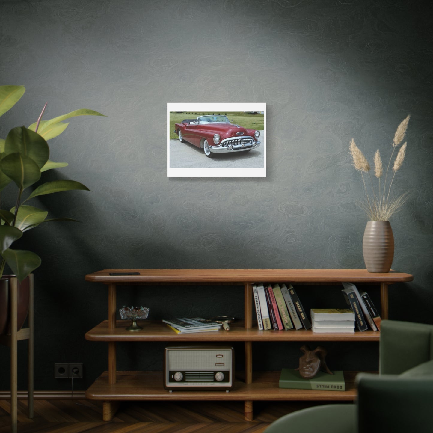 Classic 1953 Buick Roadmaster Convertible Canvas | Vintage Car Wall Art, Matte Stretched Canvas