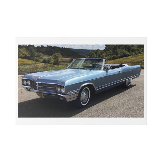 Classic 1965 Buick Electra 225 Convertible Car Canvas | Stretched Canvas Wall Art