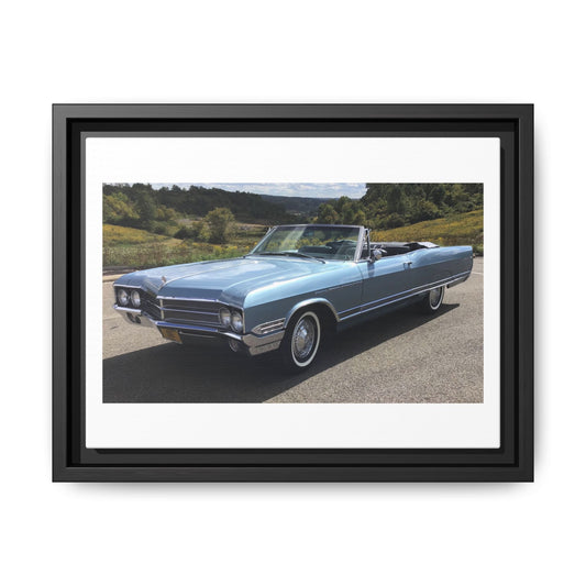 Vintage 1965 Buick Electra 225 Classic Convertible Canvas | Matte Framed Car Wall Art