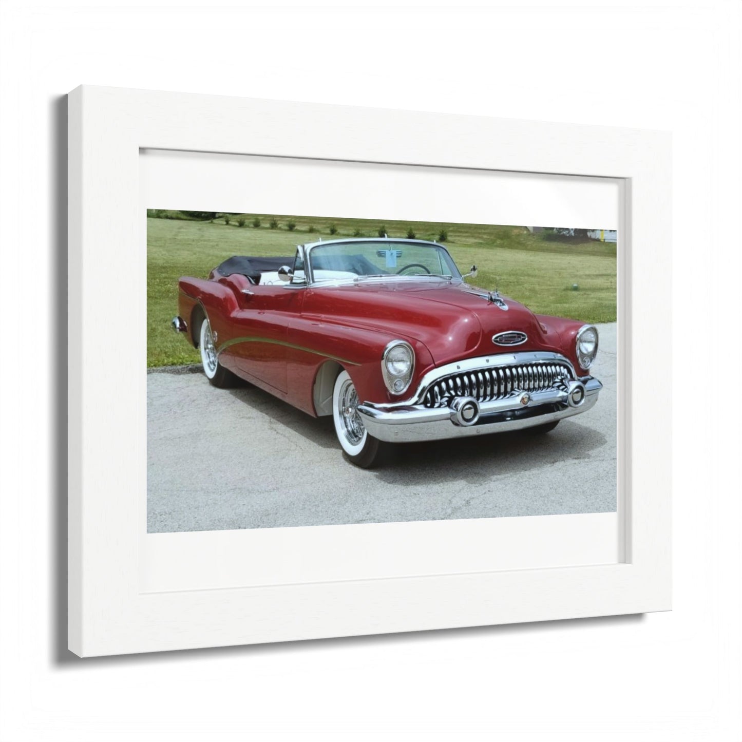 Vintage 1953 Buick Roadmaster Convertible Poster | Framed Poster