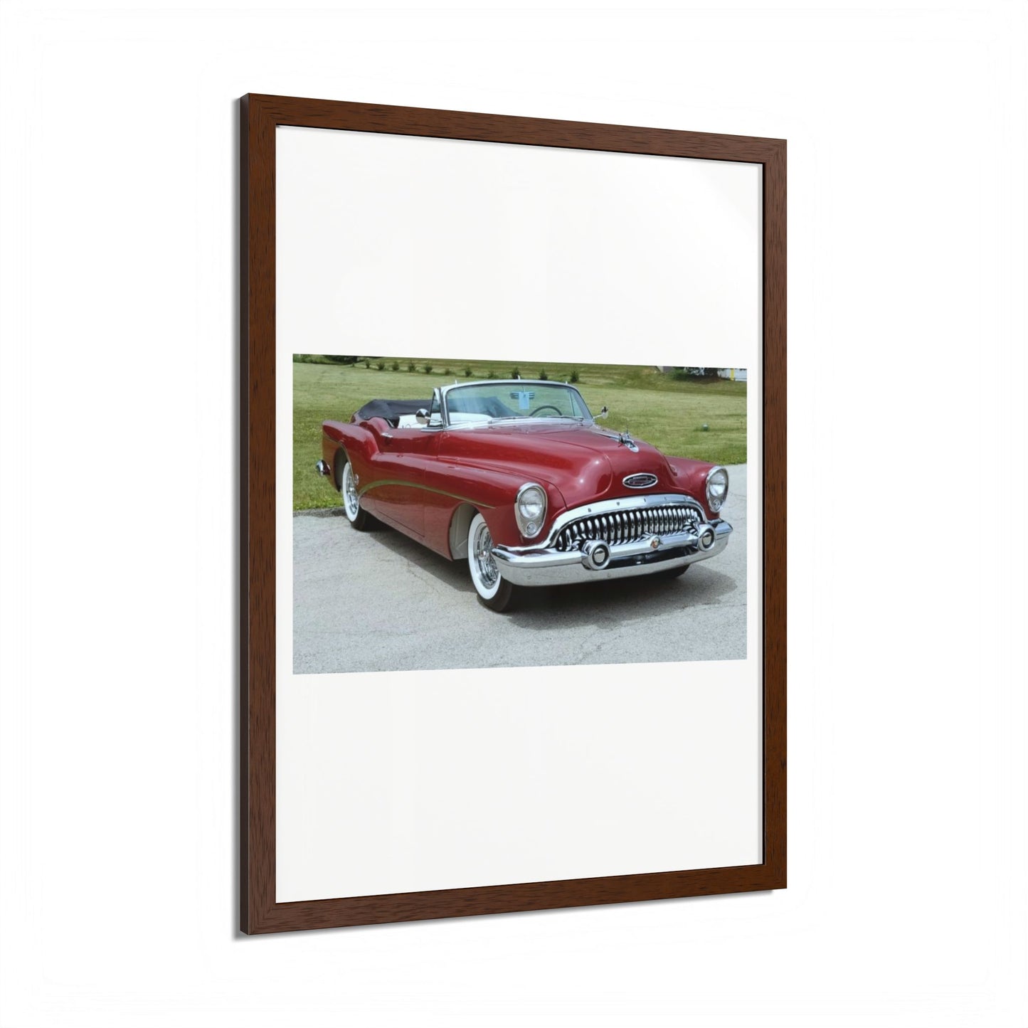Vintage 1953 Buick Roadmaster Convertible Poster | Framed Poster
