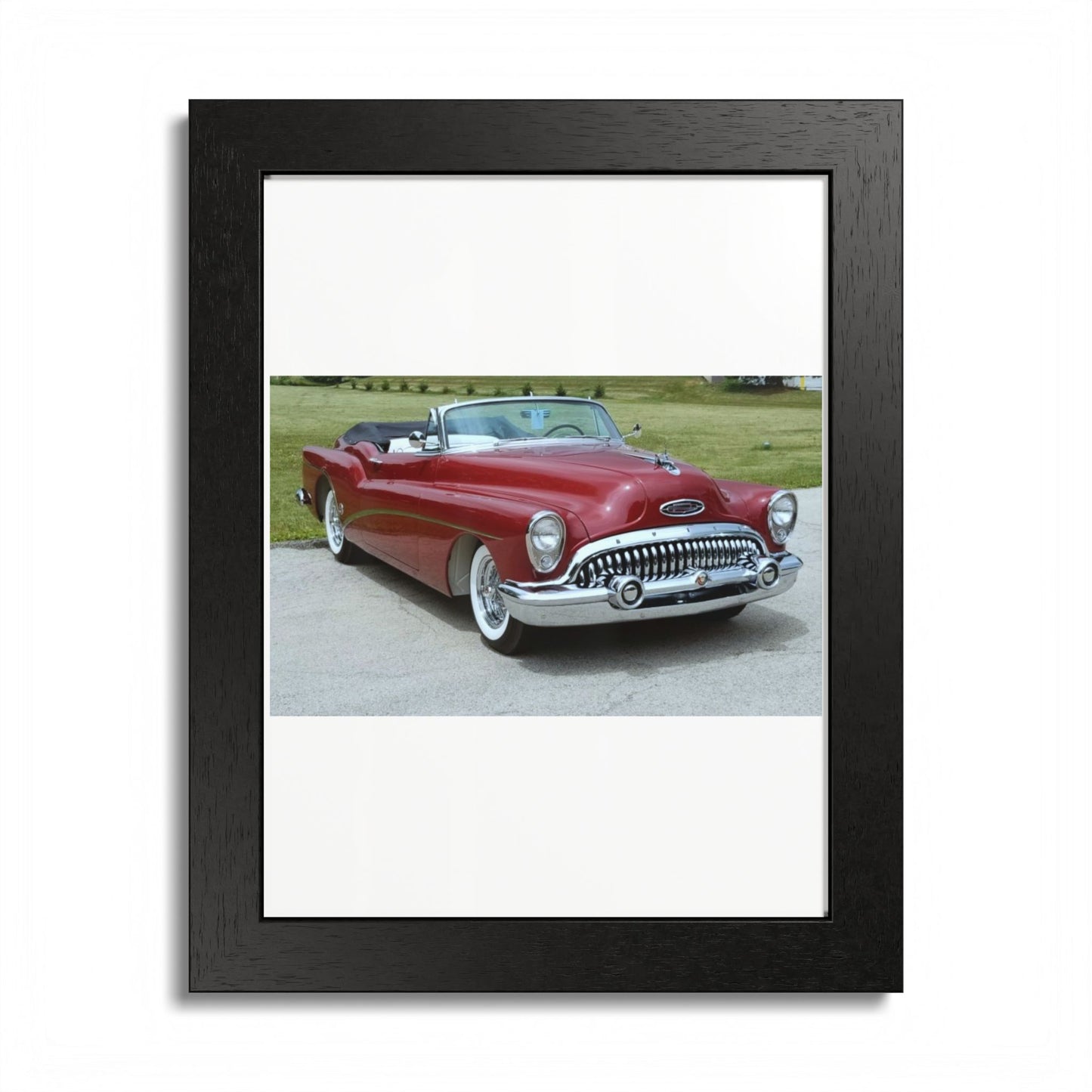 Vintage 1953 Buick Roadmaster Convertible Poster | Framed Poster