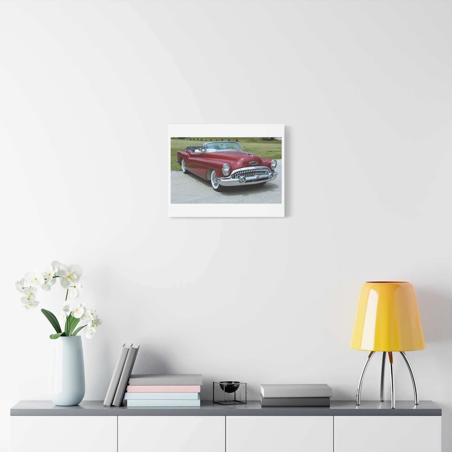 Classic 1953 Buick Roadmaster Convertible Canvas | Vintage Car Wall Art, Matte Stretched Canvas
