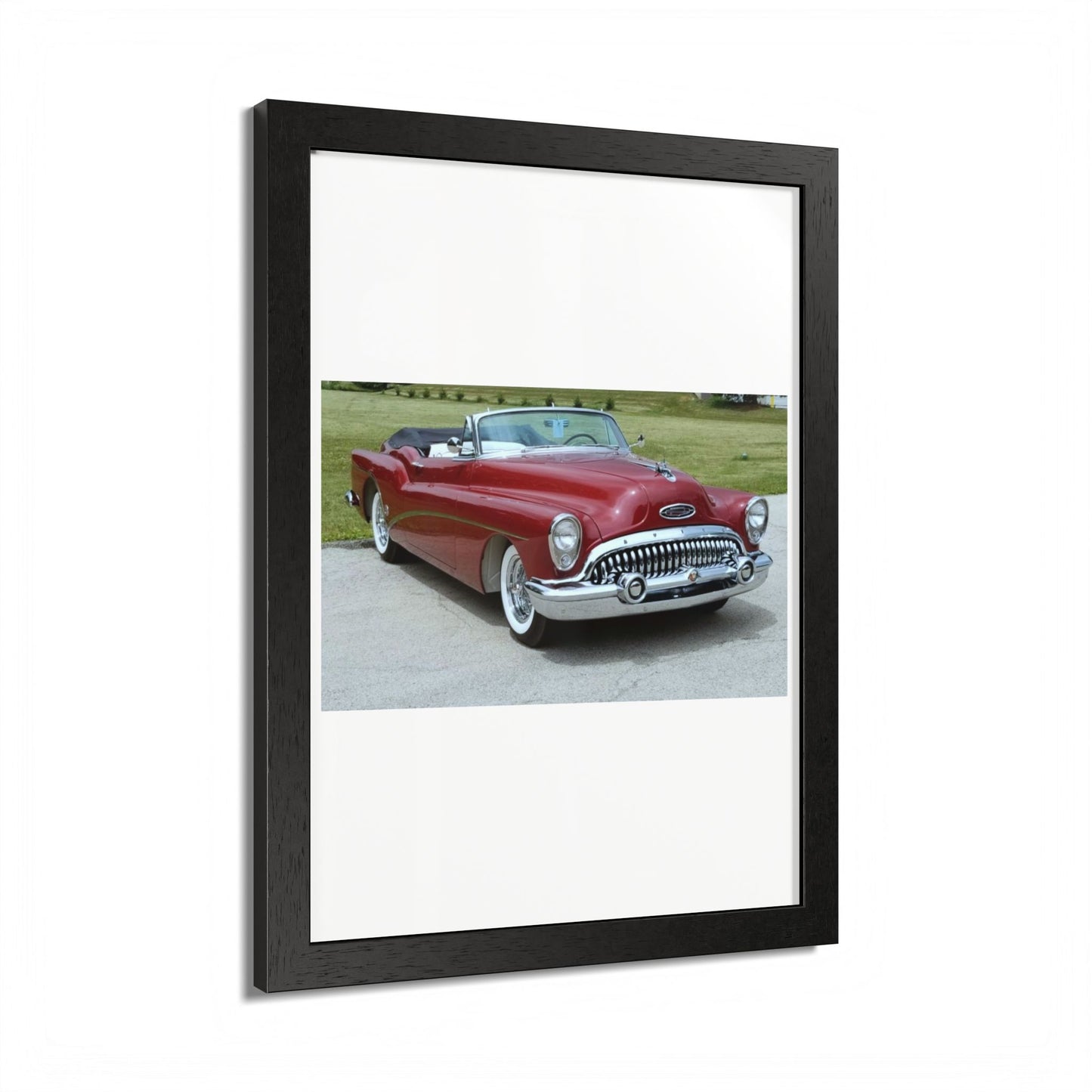 Vintage 1953 Buick Roadmaster Convertible Poster | Framed Poster