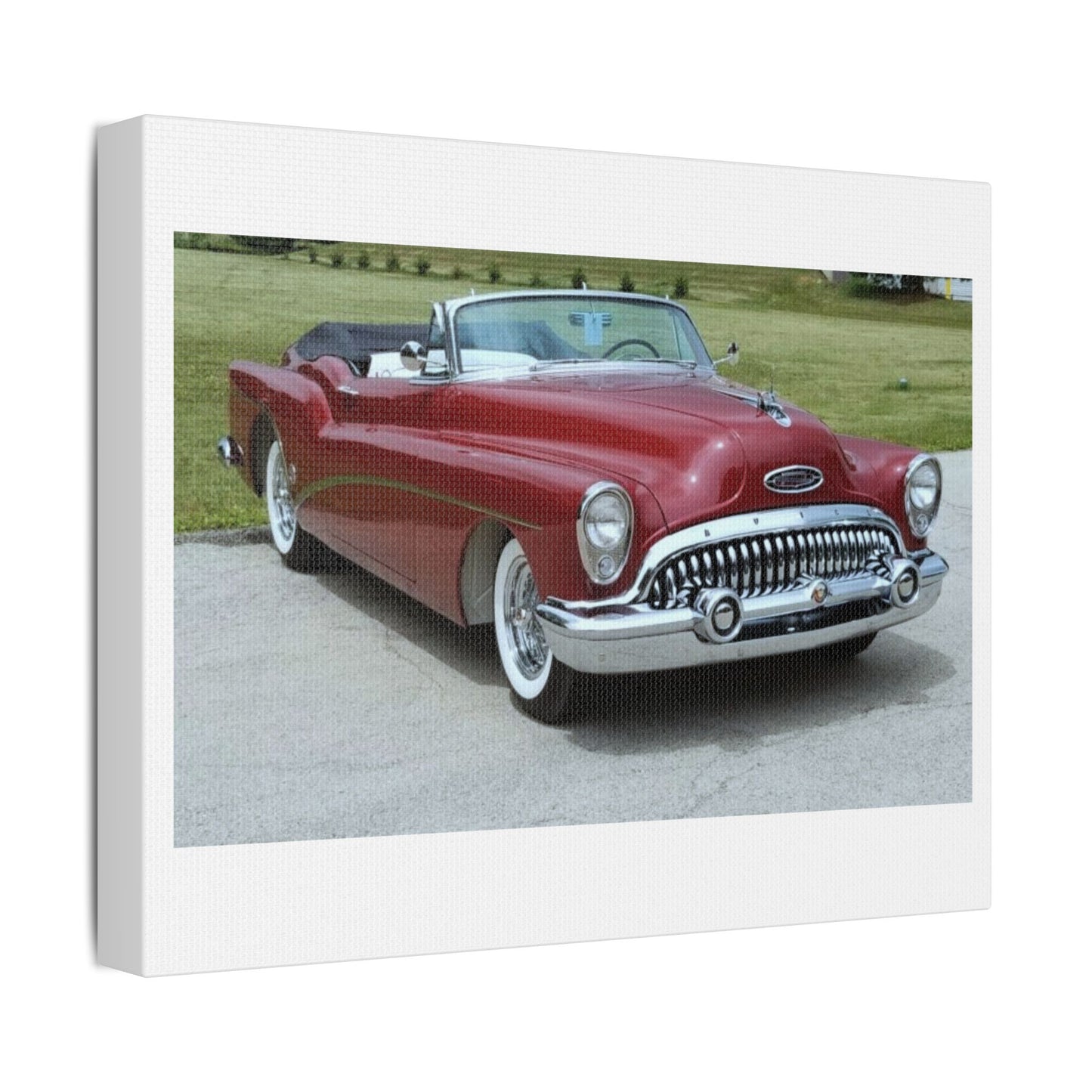 Vintage 1953 Buick Roadmaster Convertible Satin Canvas