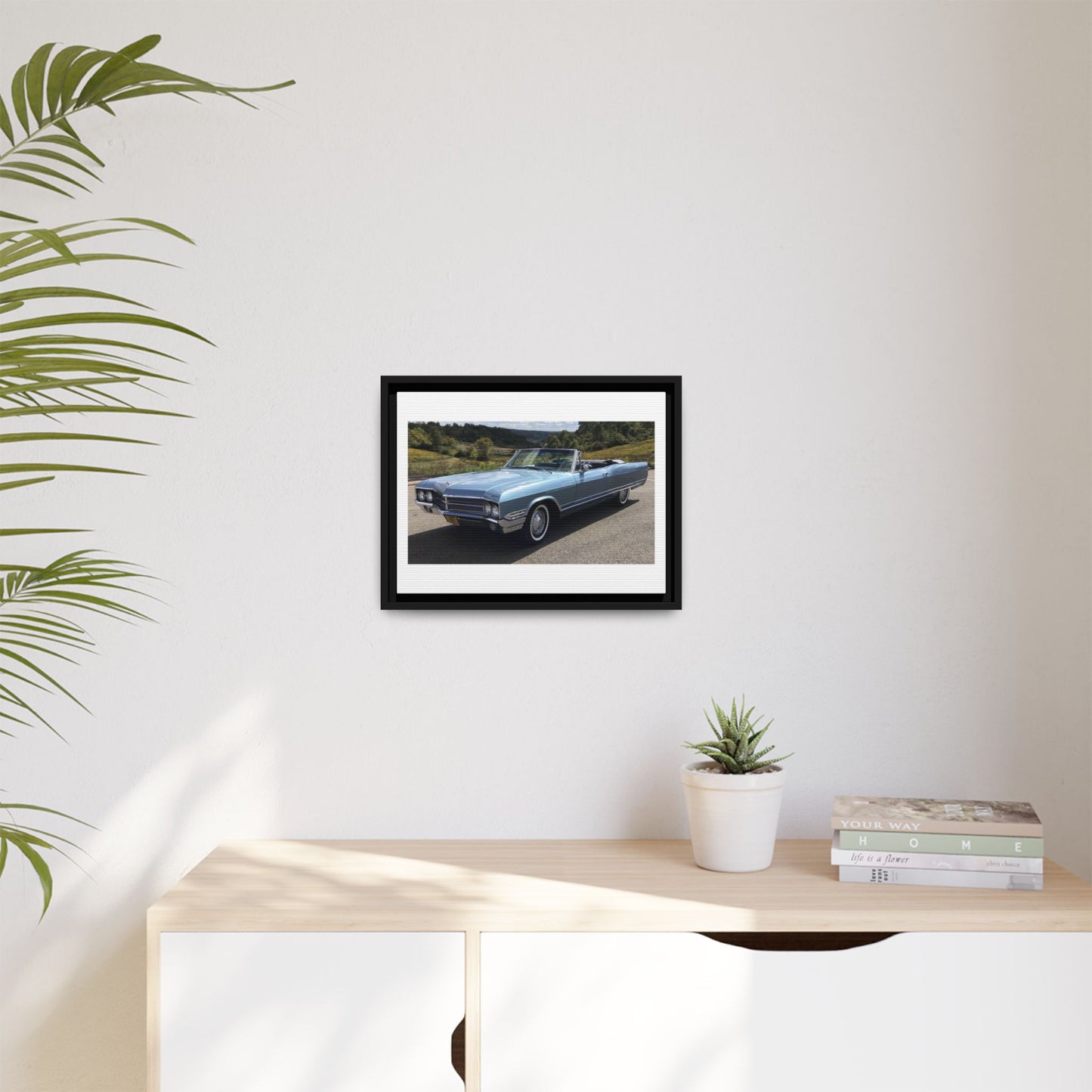 Vintage 1965 Buick Electra 225 Classic Convertible Canvas | Matte Framed Car Wall Art