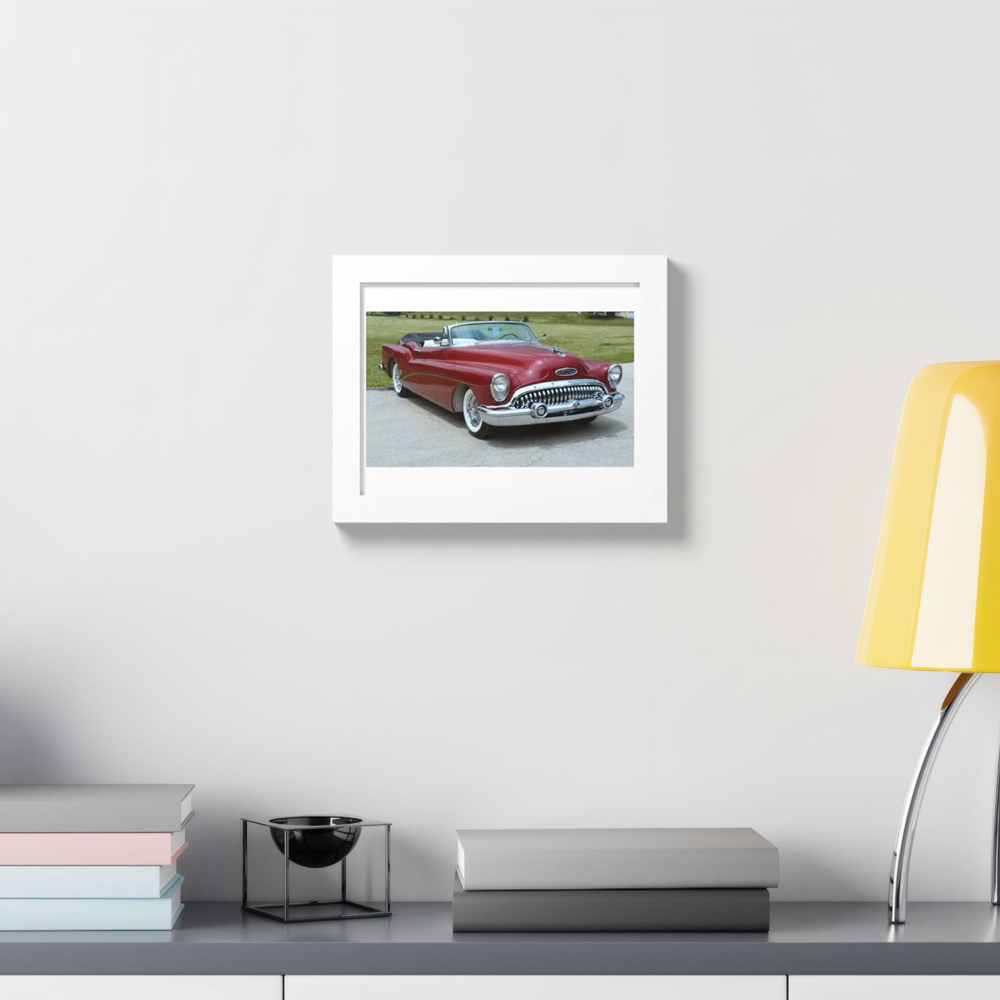 Vintage 1953 Buick Roadmaster Convertible Poster | Framed Poster