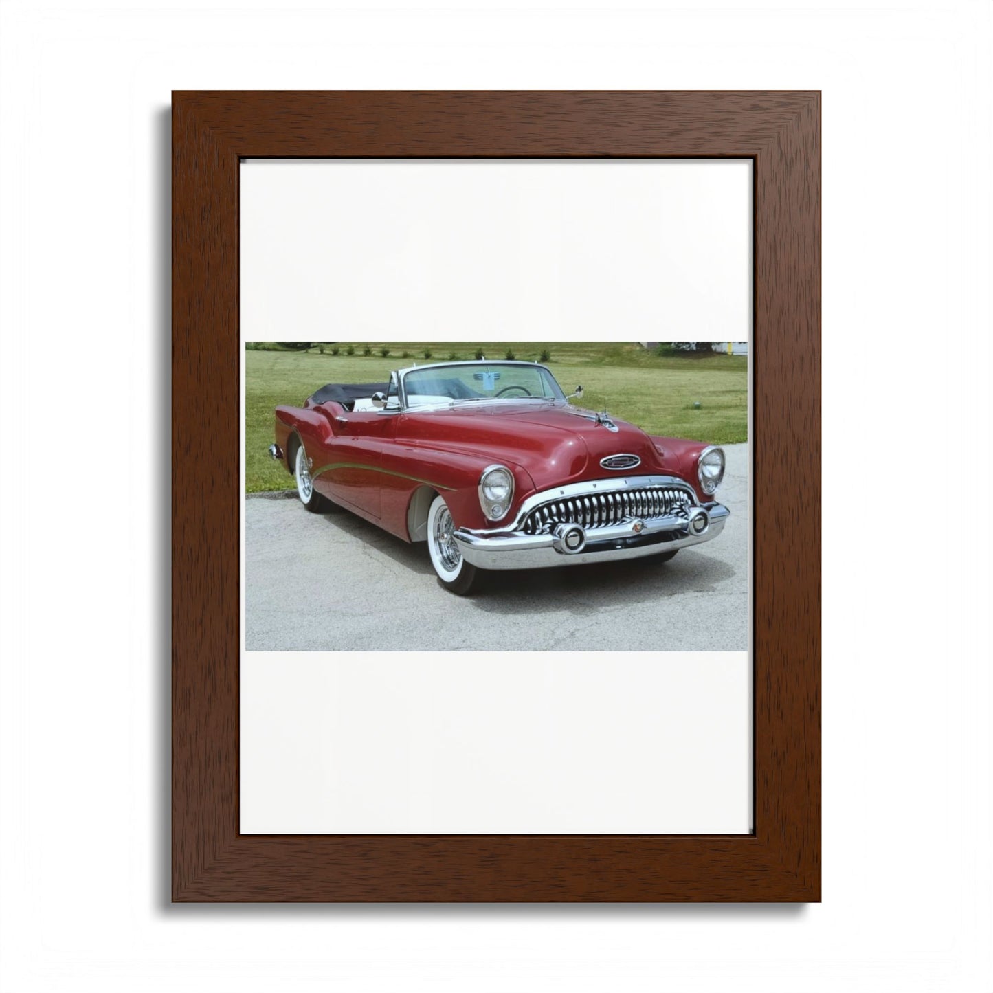 Vintage 1953 Buick Roadmaster Convertible Poster | Framed Poster