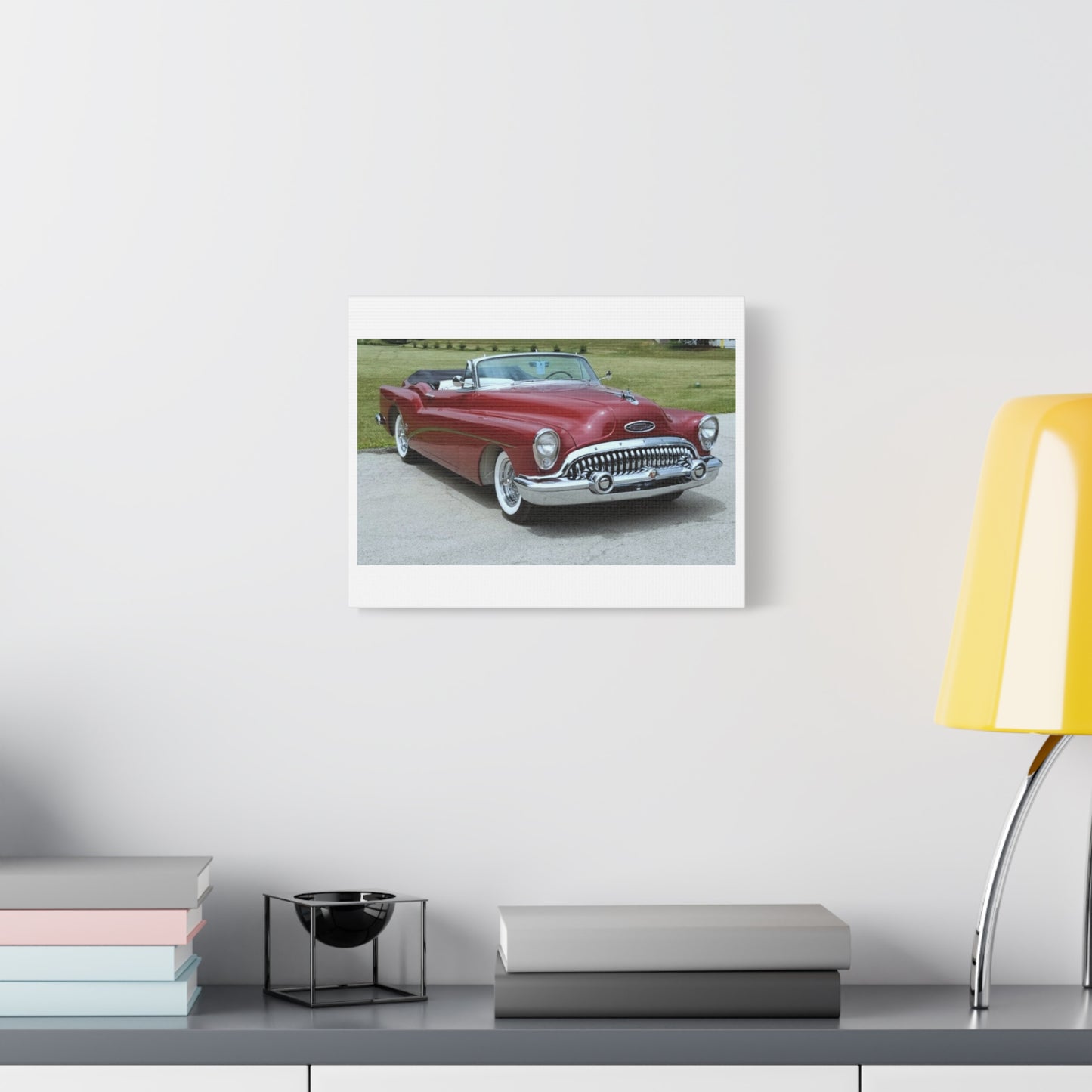 Classic 1953 Buick Roadmaster Convertible Canvas | Vintage Car Wall Art, Matte Stretched Canvas
