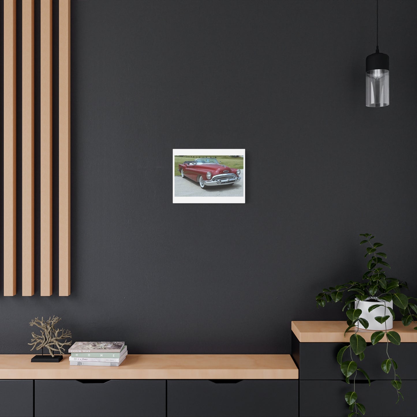 Classic 1953 Buick Roadmaster Convertible Canvas | Vintage Car Wall Art, Matte Stretched Canvas